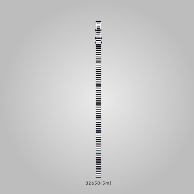 szintezoléc - vonalkódos- 5m