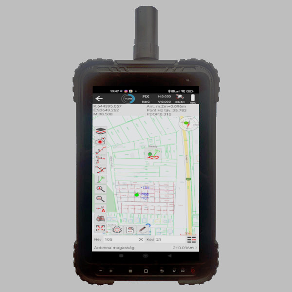 FORGEO TB8 Android tablet + RTK 
